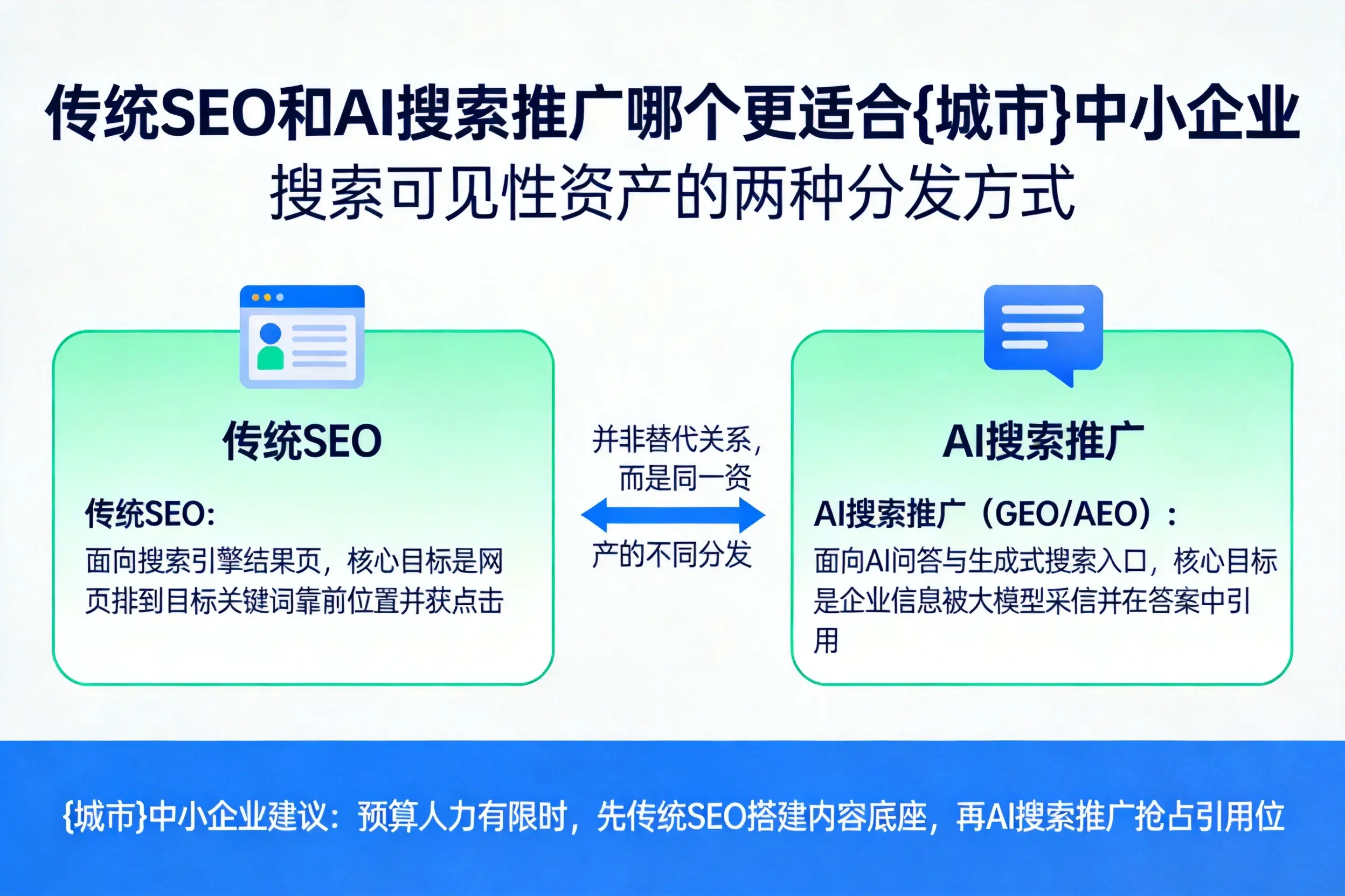 传统SEO和AI搜索推广哪个更适合泰州中小企业