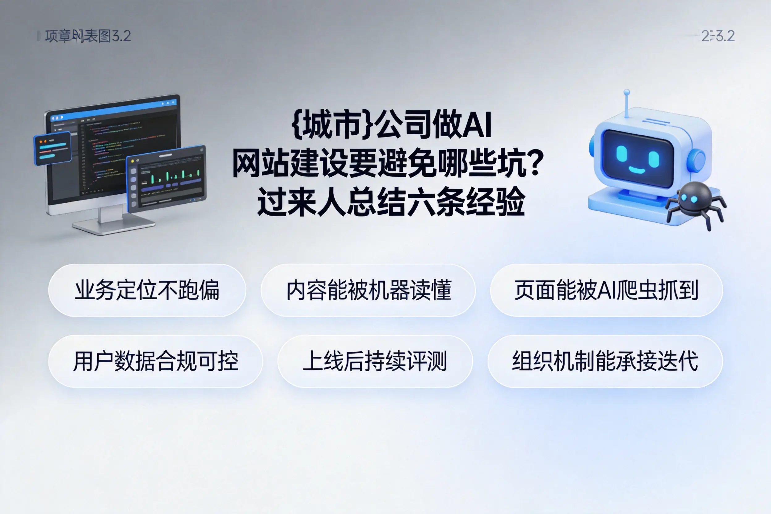 泰州公司做AI网站建设要避免哪些坑?过来人总结六条经验