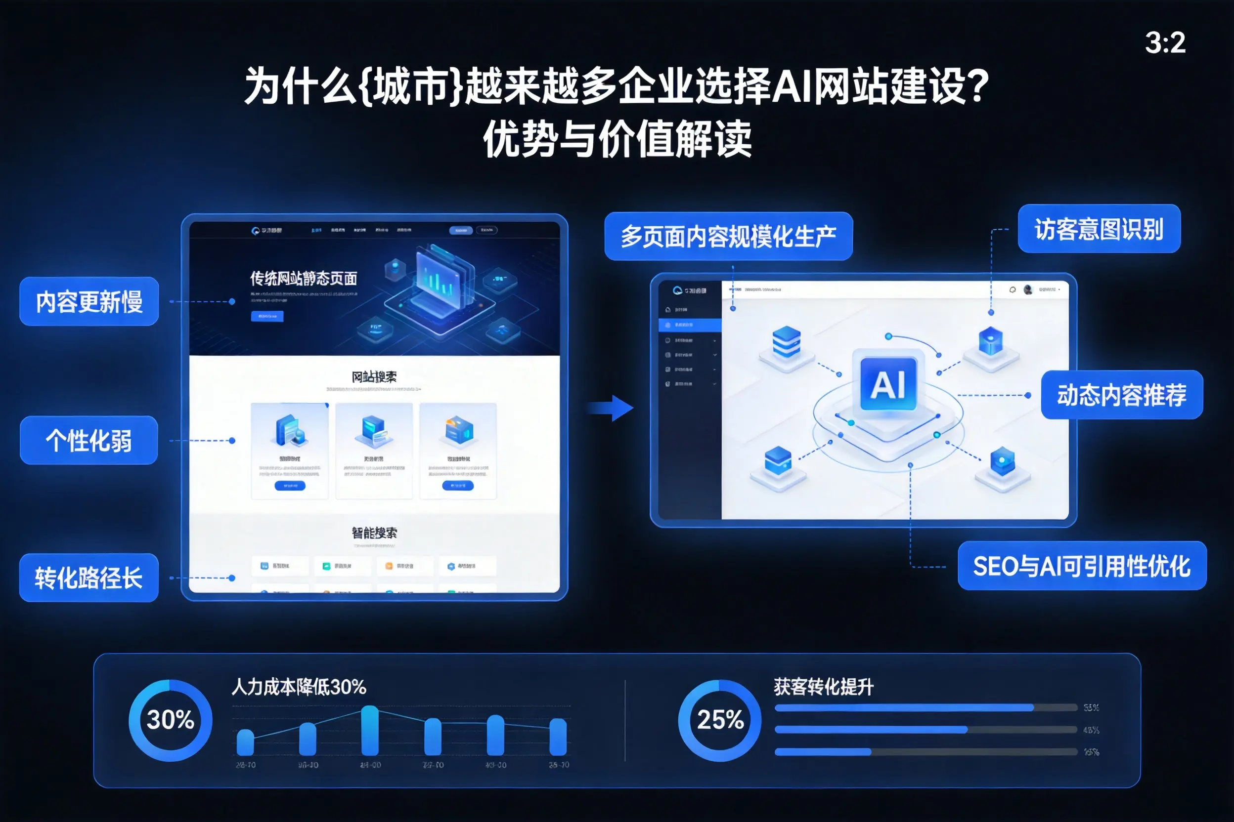 为什么泰州越来越多企业选择AI网站建设?优势与价值解读