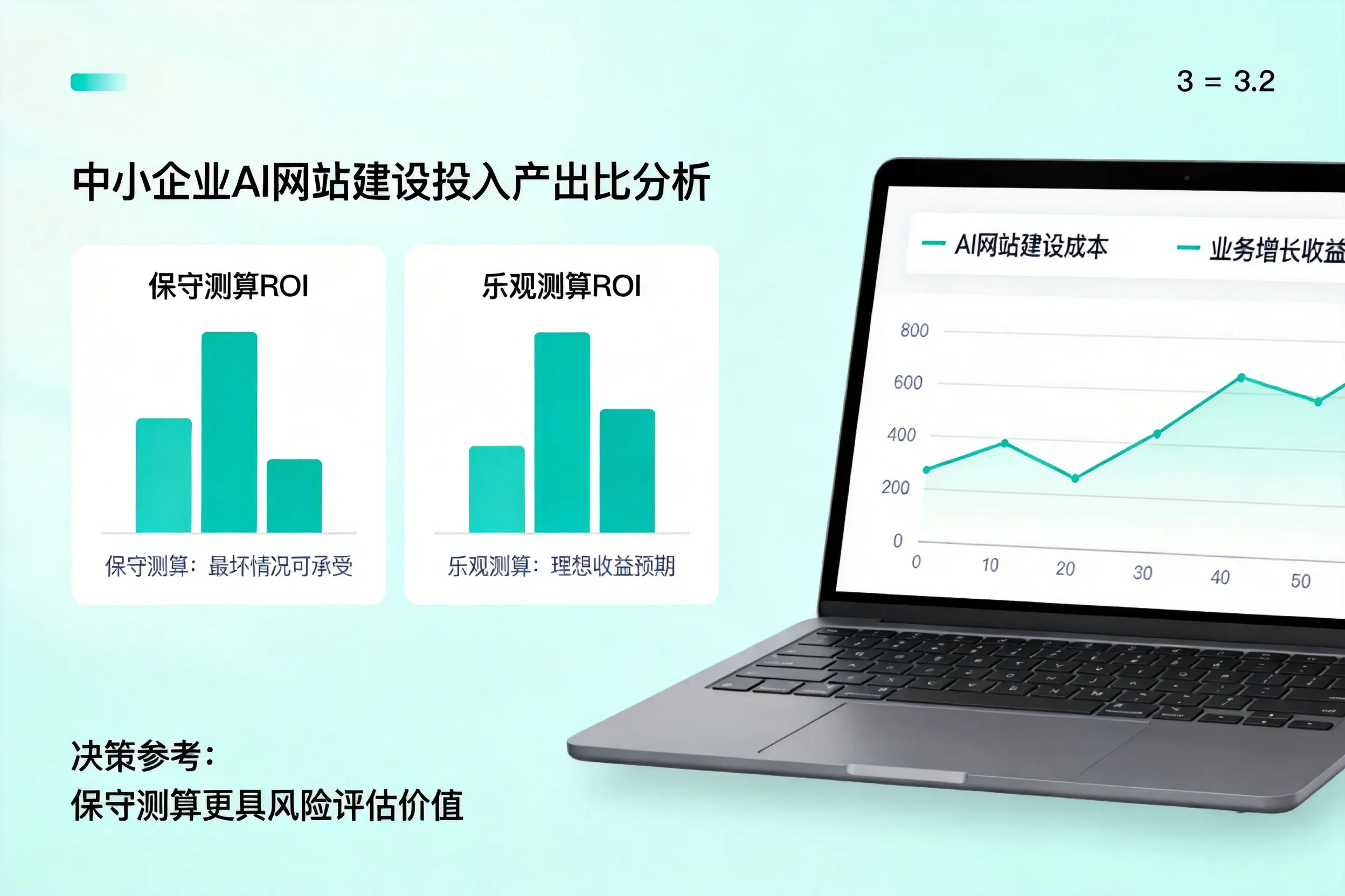 泰州中小企业AI网站建设投入产出比怎么算?先看这份分析