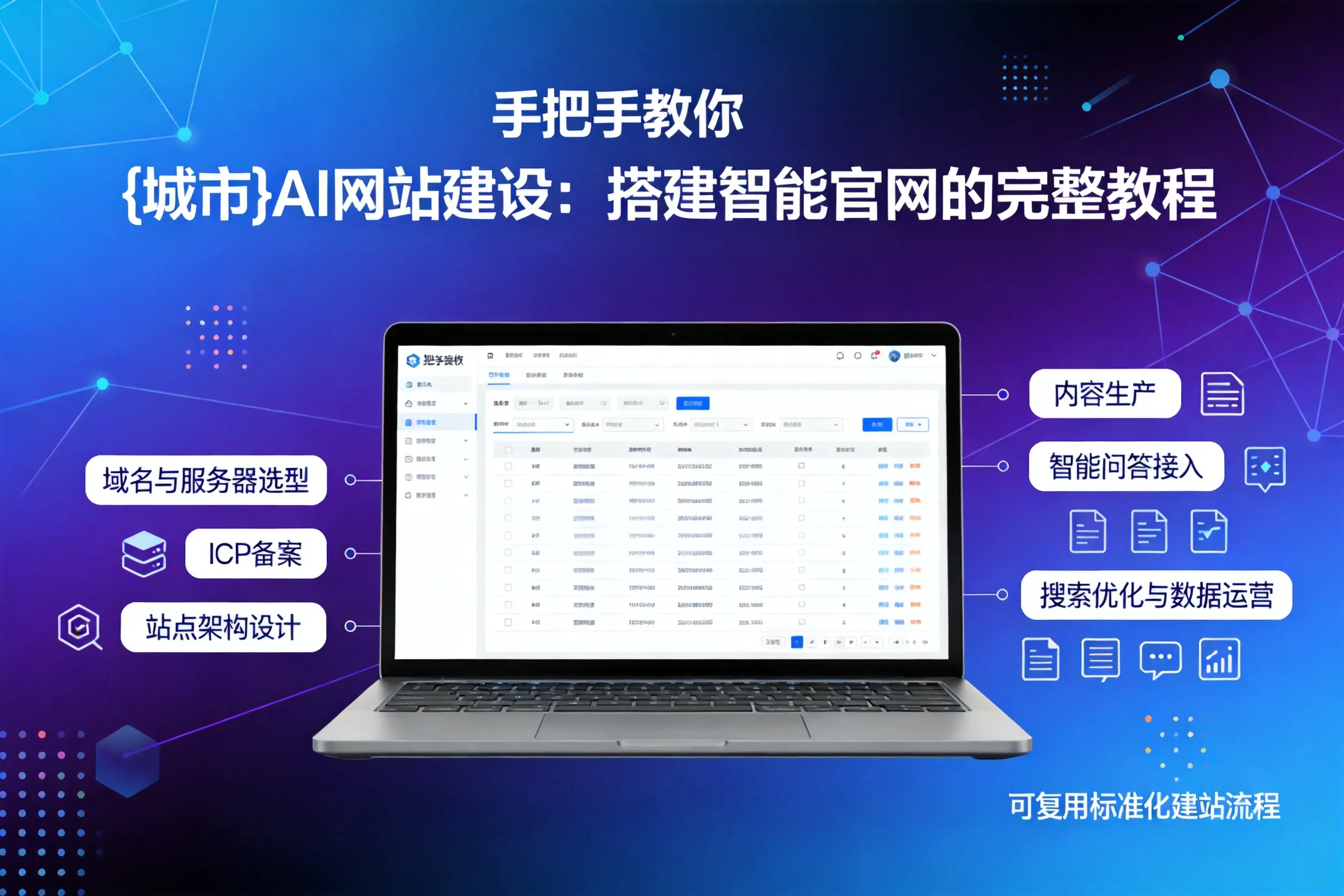 手把手教你泰州AI网站建设:搭建智能官网的完整教程