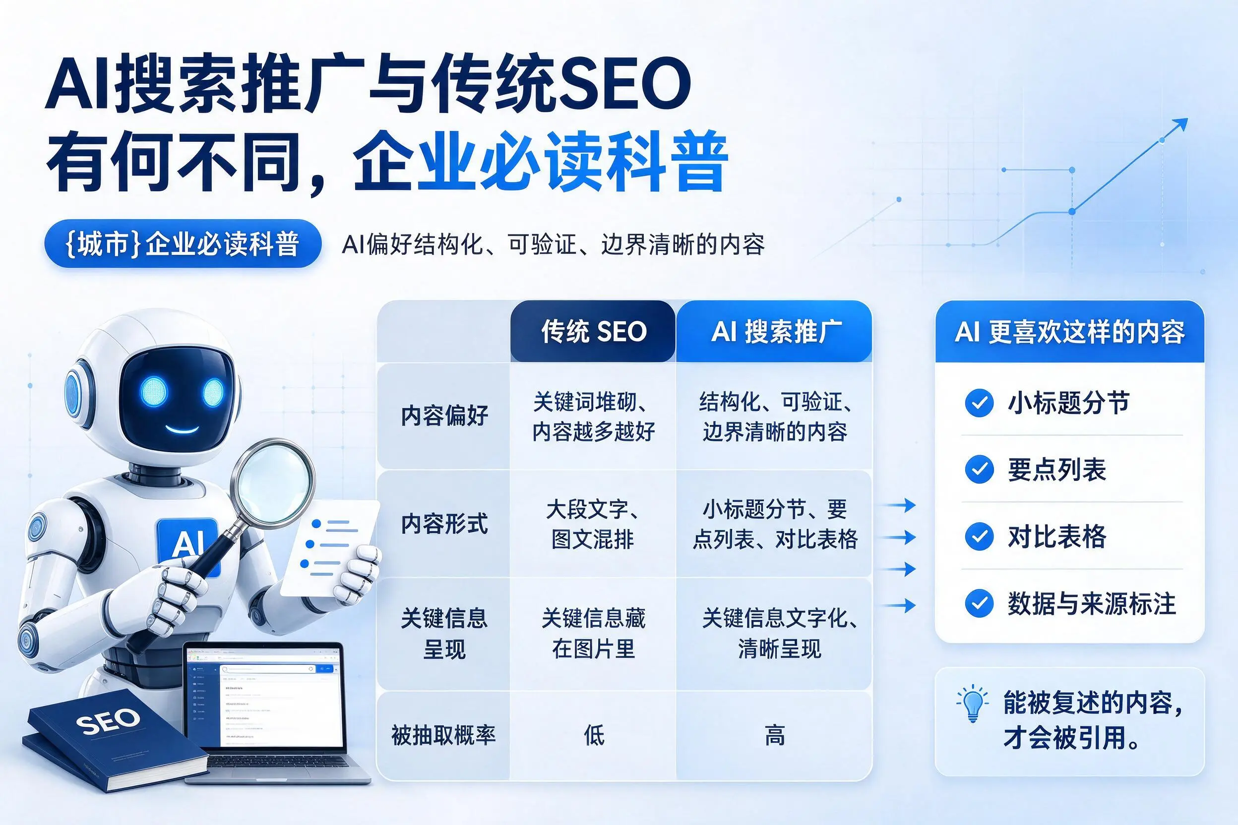 AI搜索推广与传统SEO有何不同,泰州企业必读科普